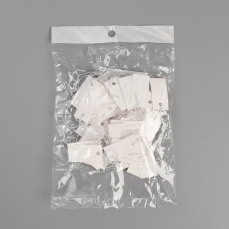 Price tag set 100 pcs., 1.8 × 3.6, white color-2