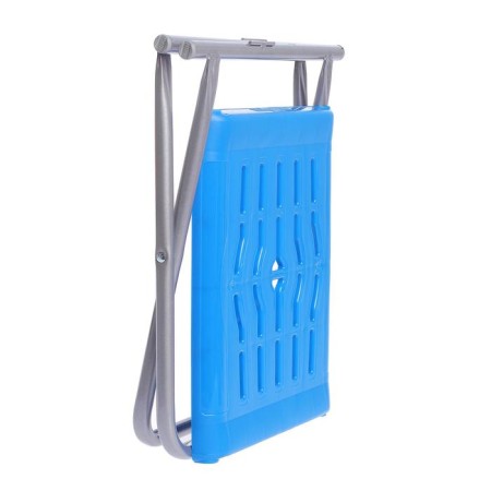 Folding chair, 37x29.5x34 cm, indigo color-5