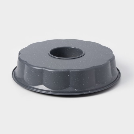The form for baking "Elin marble. German cupcake ”, 2.5 l, d = 29 cm, anti -stick coating, gray color-4