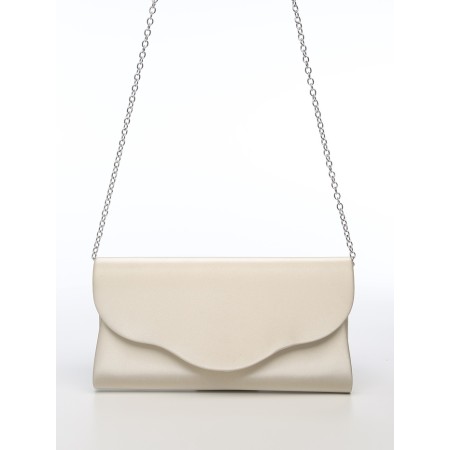 Female bag on a magnet, golden color