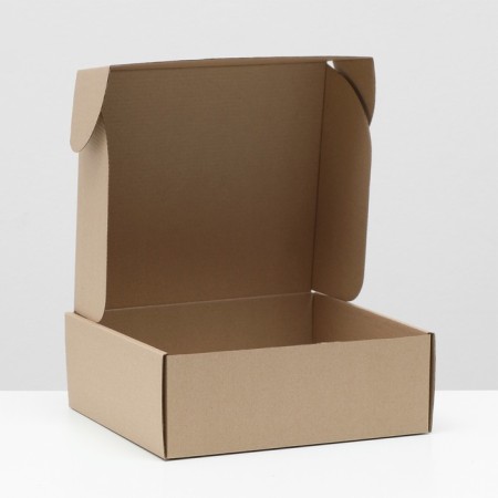 Boxing box, brown, 26 x 24 x 10 cm-1