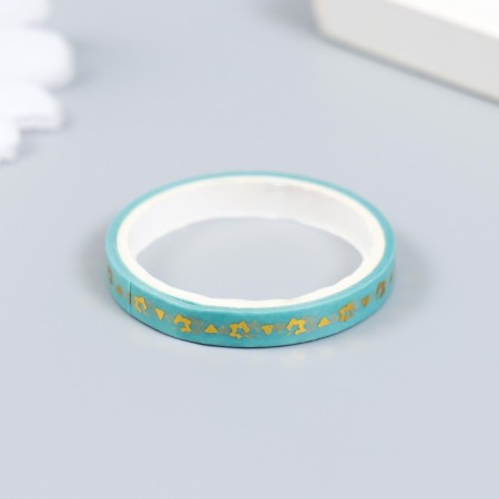 Adhesive tape Paper "Seasons" set of 20 pcs width. 0.5 cm dl. 2 m 4x10 cm-2