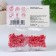 Confectionery sprinkling "ardent heart", red, 20 g