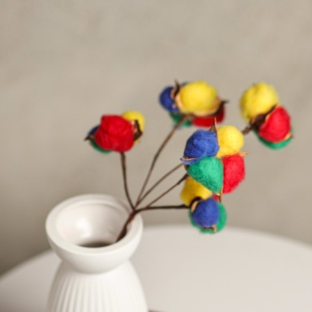 Dry Sudzet "Cotton" D-5 cm, 30 cm, mix