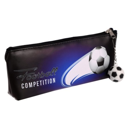 School Penal on a zipper, with a suspension, "Football", mix-1