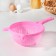 A colander of kitchen, 1.6 l, d = 19 cm, color mix