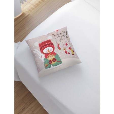 Pillowess decorative “Feligence from a snowman”, on a zipper, size 45x45 cm-1
