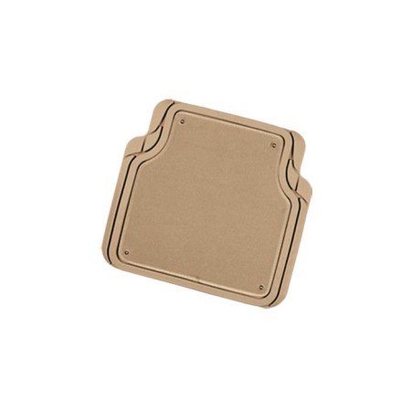 Universal car mats Autoprofi Focus 2 Ter-420 BE, frost-resistant, thermoplast, unfolding carpet, 4 objects, beige color-3