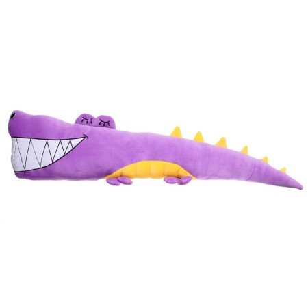 Soft toy-punch "Crocodile", 90 cm, purple color-1