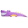 Soft toy-punch "Crocodile", 90 cm, purple color