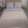 Fleet blanket "Vignetti gray", size 150x200 cm