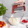 Mixer KitFort KT-3426, manual, 300 watts, 5 speeds, orange