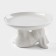 Dish for desserts "Bunny", d = 20.5 cm, white color
