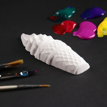 Figure for coloring with the suspension "Horn Ice Cream" 10x4x2cm-2