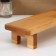Serving board with ADELICA handle, on legs, 38 × 10 × 6 cm, birch