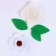 Set for creativity: Decor made of felt and set of beads "Flower Games"