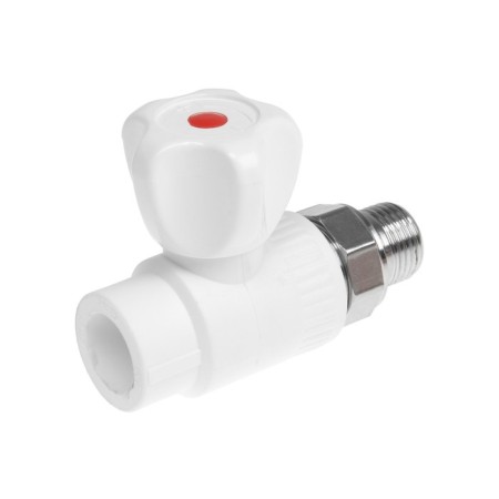 Ball valve for the radiator OTMO, 20 x 1/2 ", straight, external thread-1