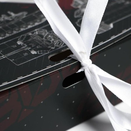 Gift folding box, packaging, “February 23, tank”, 20 x 18 x 5 cm-1