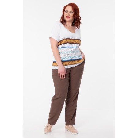 Female jumper, size 52, white color-9