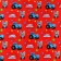 Glossy packaging paper, "Happy Birthday", Blue Tractor, 70x100 cm