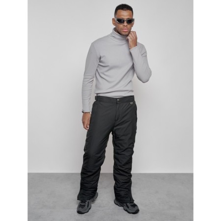 Semi -combinezone ski insulated male winter, size 50, black color-19