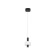 Suspended Citilux “Maya” CL202011, 12x12x25 cm, 1x6W, LED, brown color