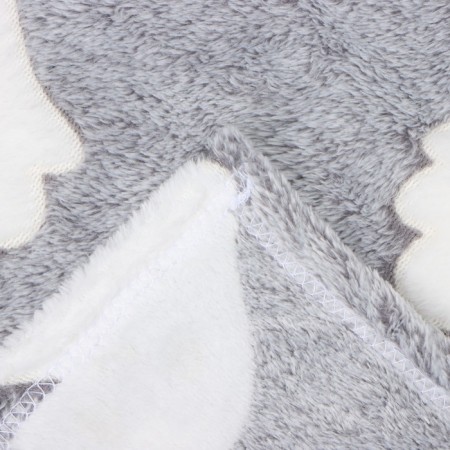 Bluming Casa Conforte Stella Casper 100x150cm, gray, flannel 190 gr/m, PE100%-6