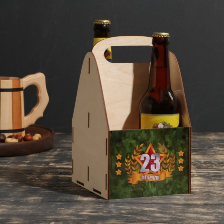 Box for beer "February 23"