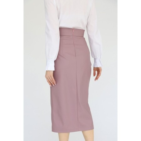 Leather skirt with smell, size 50-1