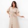 Women's dress on buttons Mist Summer Time, Beige, R.42