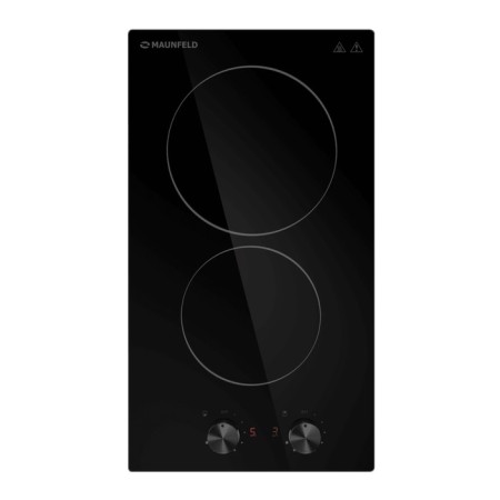 Hon surface Maunfeld CVCE292PBK2, electric, 2 burners, black