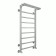 Water towel Terminus "Contour" P9, 500x800 mm, lower connection, chrome
