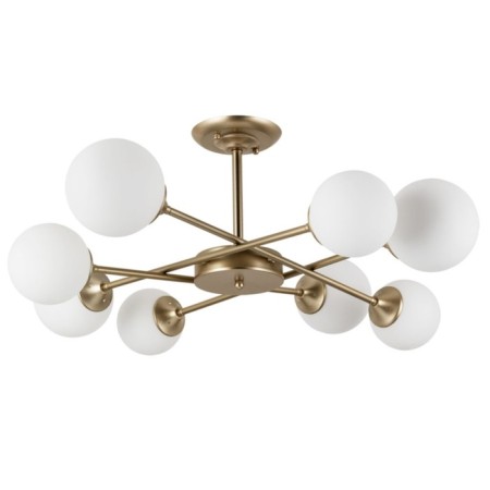 Ceiling chandelier Arte Lamp Marco A2703PL-8SG, E14, 8x60 W, 81x81x34 cm, golden