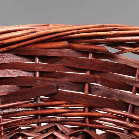 A set of baskets, 3 pcs, 36x14/39 cm, 30x12/34 cm, 23x8/25 cm, brown IV-6