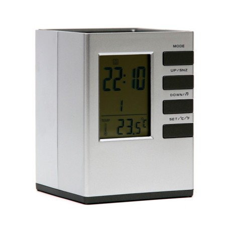 ORGANIZER WATER ELECRECTIONAL Electronic: alarm clock, thermometer, calendar, hygrometer, 8x10.8 cm-2