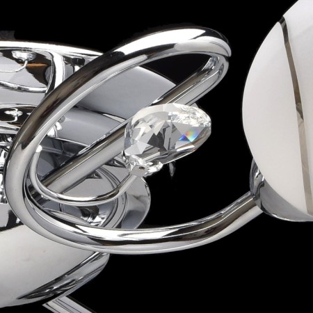 Cellars' chandelier "Fiesta", 3x60W E14, chrome 60x60x13 cm-10