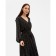 Women's dress with Mist Midi belt, size 46, black