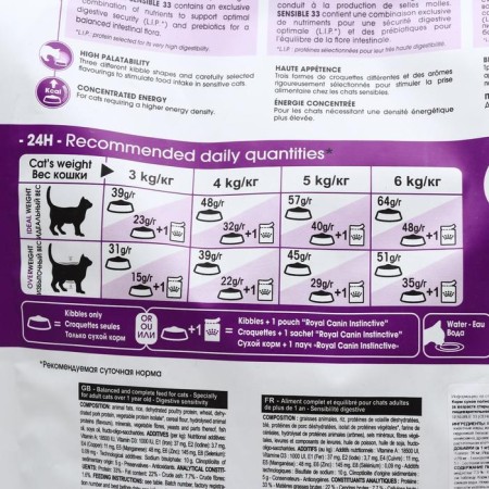 Dry food RC Sensible for cats with sensitive gastrointestinal tract, 4 kg-3