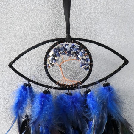 Dreams of Dreams "Tree of Life. Eye" Black-Sinoi 18.5x48 cm-1