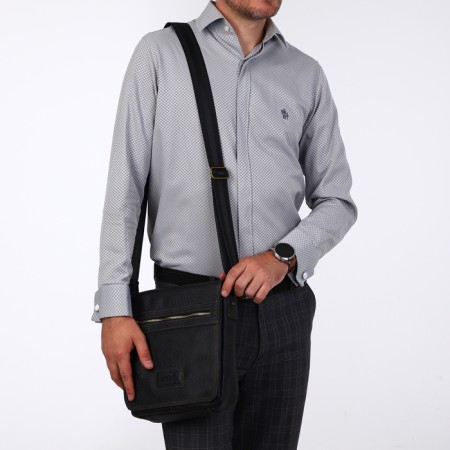 Male bag, xl zolo, black color-5