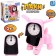 Robot hours “Puppy”, transformed into the alarm, works from batteries, color pink