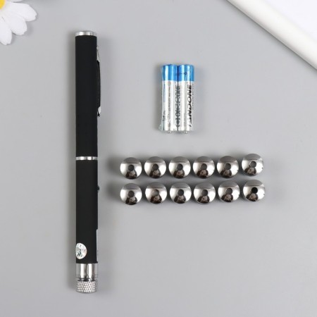 Laser poinage 12 + 1 nozzles from 2 x AAA 7.7x21 cm-1