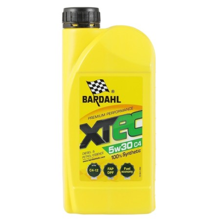 Motor oil Bardahl 5W-30 XTec C4-12 36151, synthetics, 1 liter