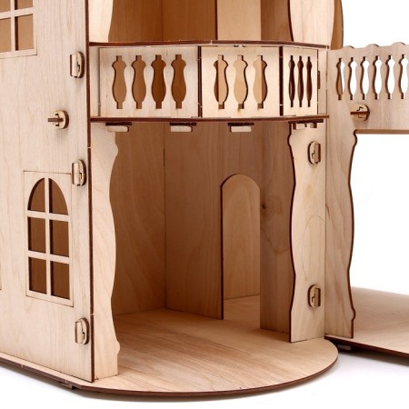 Designer "House for dolls. Chalet"-2
