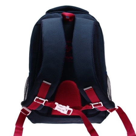 School backpack, 40 x 27 x 20 cm, Grizzly 361, ergonomic back, laptop department, blue RG-361-2_3-4