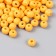 Beads for creativity "Orange-yellow" D-0.8 cm, set of 20 g