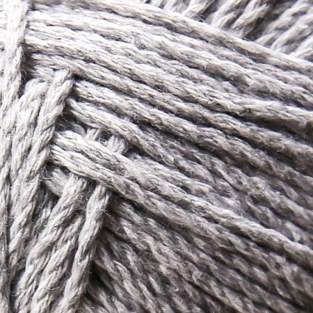 Yarn "soft cotton" 70% cotton, 30% nylon 220m/100g (008 silver)-7
