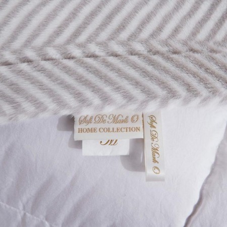 Florence bedspread, size 220x240 cm, gray color-2