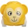 Machine - a rattle "monkey", with elastic elements, crumb I