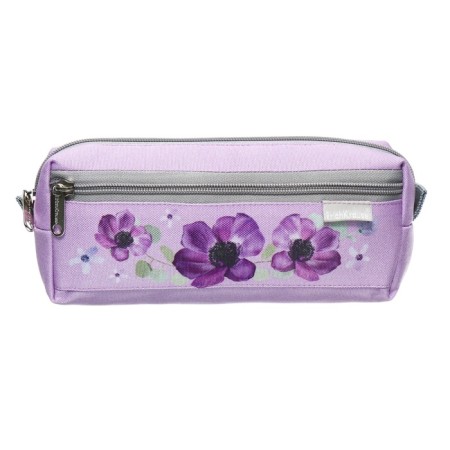 Penal soft, 2 compartments, voluminous, 100 x 210 x 50 mm, Erichkrause Pastel Bloom, 61947-1